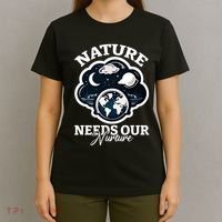 Climate Change Awareness Print T-Shirt thumb 4
