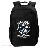 Climate Change Awareness Print Backpack thumb 0