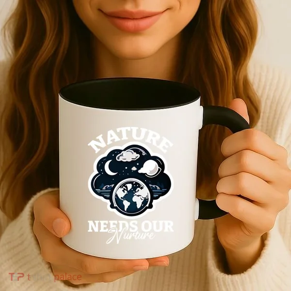 Climate Change Awareness Print Coffee Mug