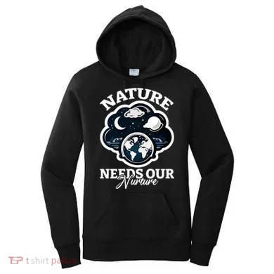 Climate Change Awareness Print Women's Hoodie