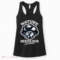 Climate Change Awareness Print Women's Tank Top thumb 0