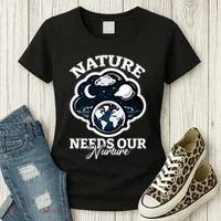 Climate Change Awareness Print Women's T-Shirt thumb 3