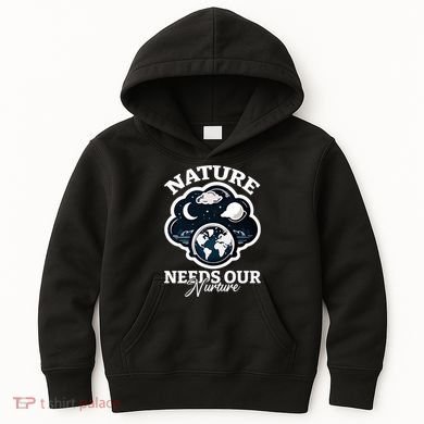 Climate Change Awareness Print Kids Hoodie
