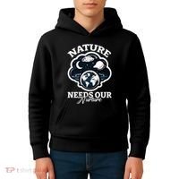 Climate Change Awareness Print Kids Hoodie thumb 4