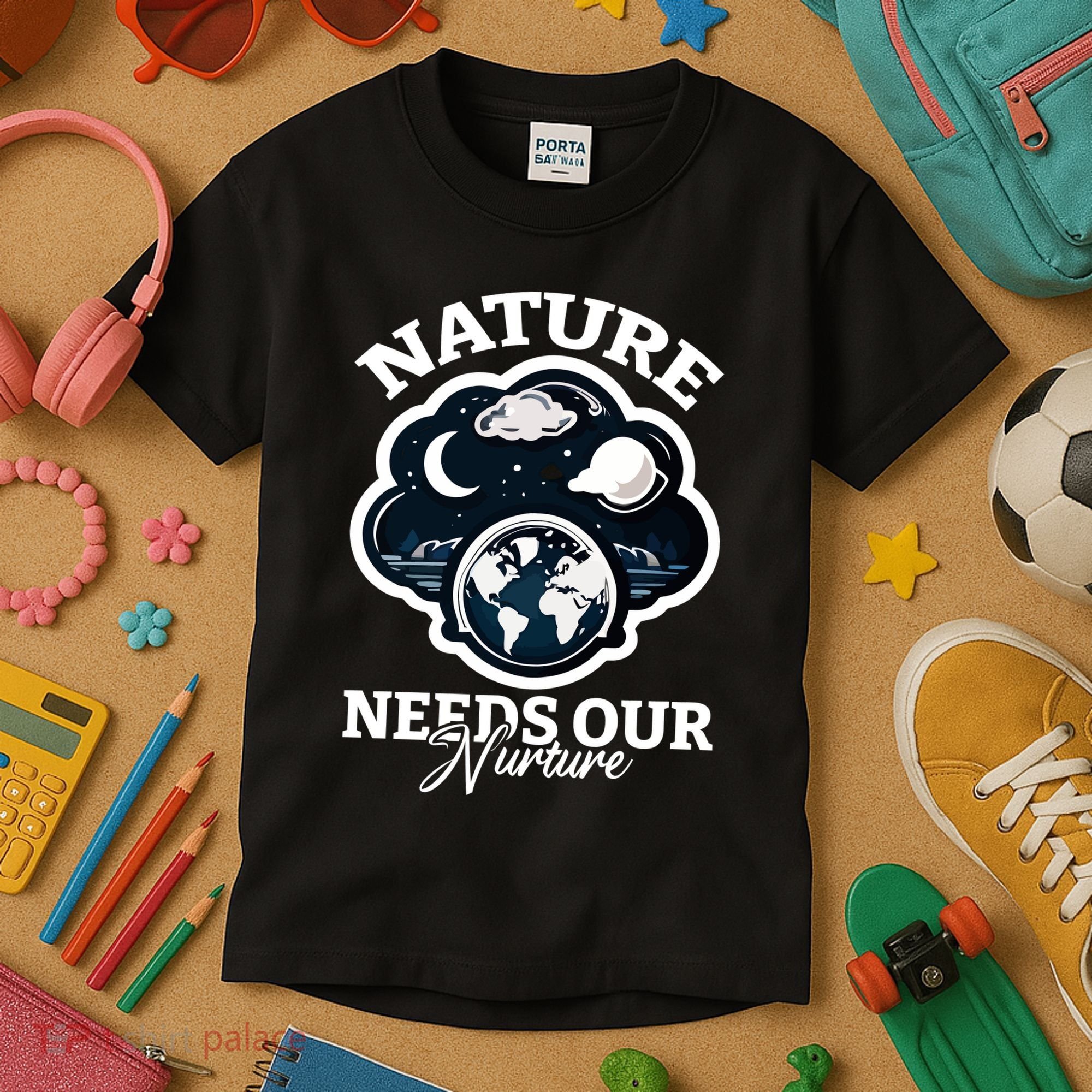 Climate Change Awareness Print Kids T-Shirt