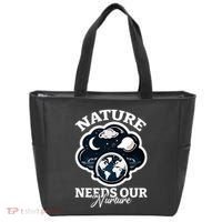 Climate Change Awareness Print Tote Bag thumb 0
