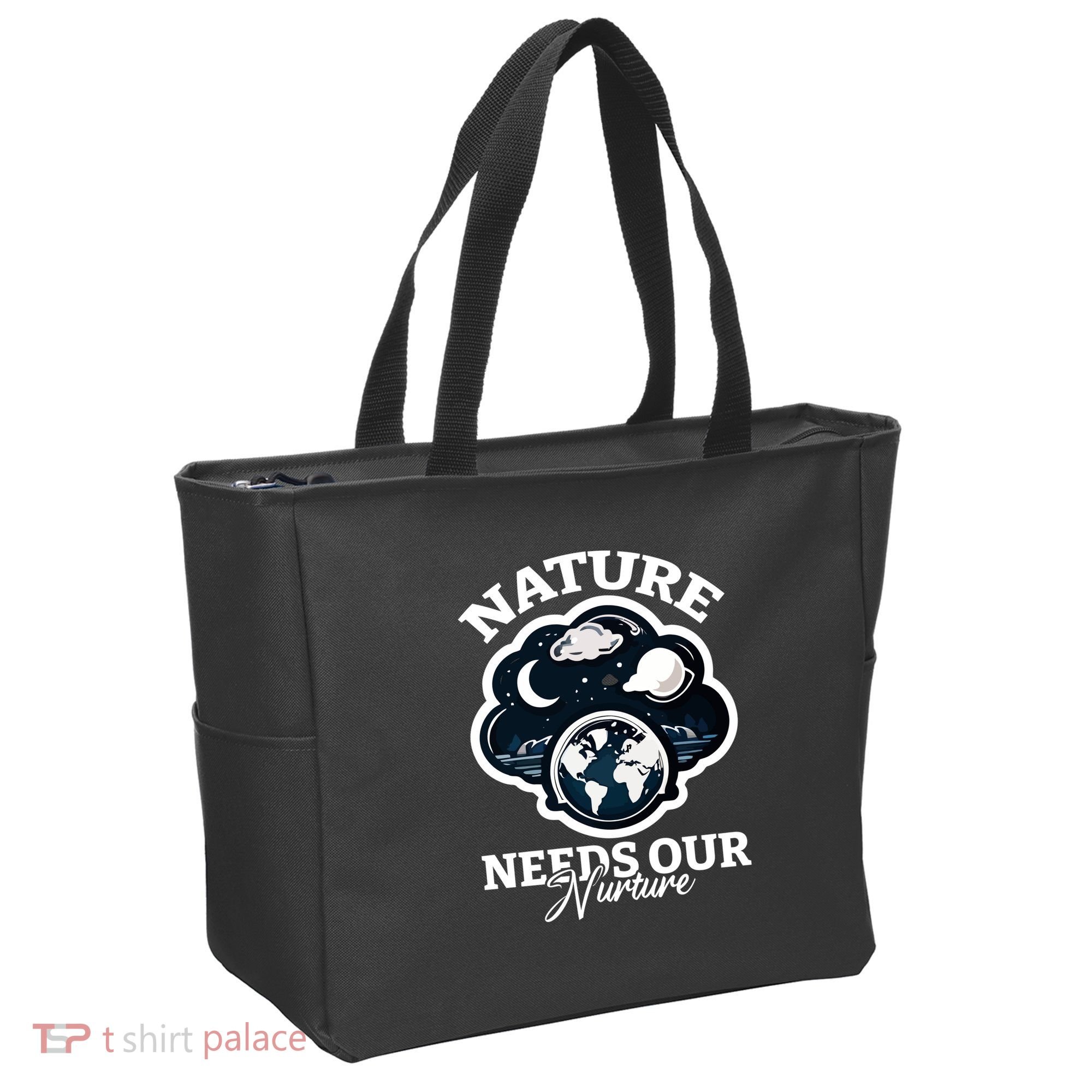 Climate Change Awareness Print Tote Bag