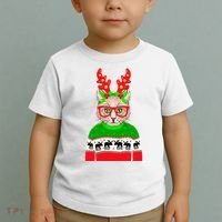 Funny Hipster Christmas Party Cat Toddler T-Shirt thumb 2