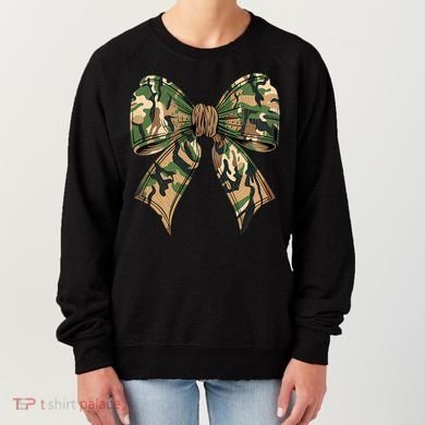 Camo Coquette Bow Hunting Camouflage Old Hunter Women's Sweatshirt