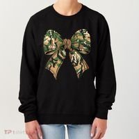 Camo Coquette Bow Hunting Camouflage Old Hunter Women's Sweatshirt thumb 0