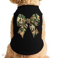 Camo Coquette Bow Hunting Camouflage Old Hunter Doggie Tank thumb 0