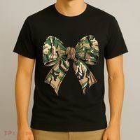 Camo Coquette Bow Hunting Camouflage Old Hunter T-Shirt thumb 3