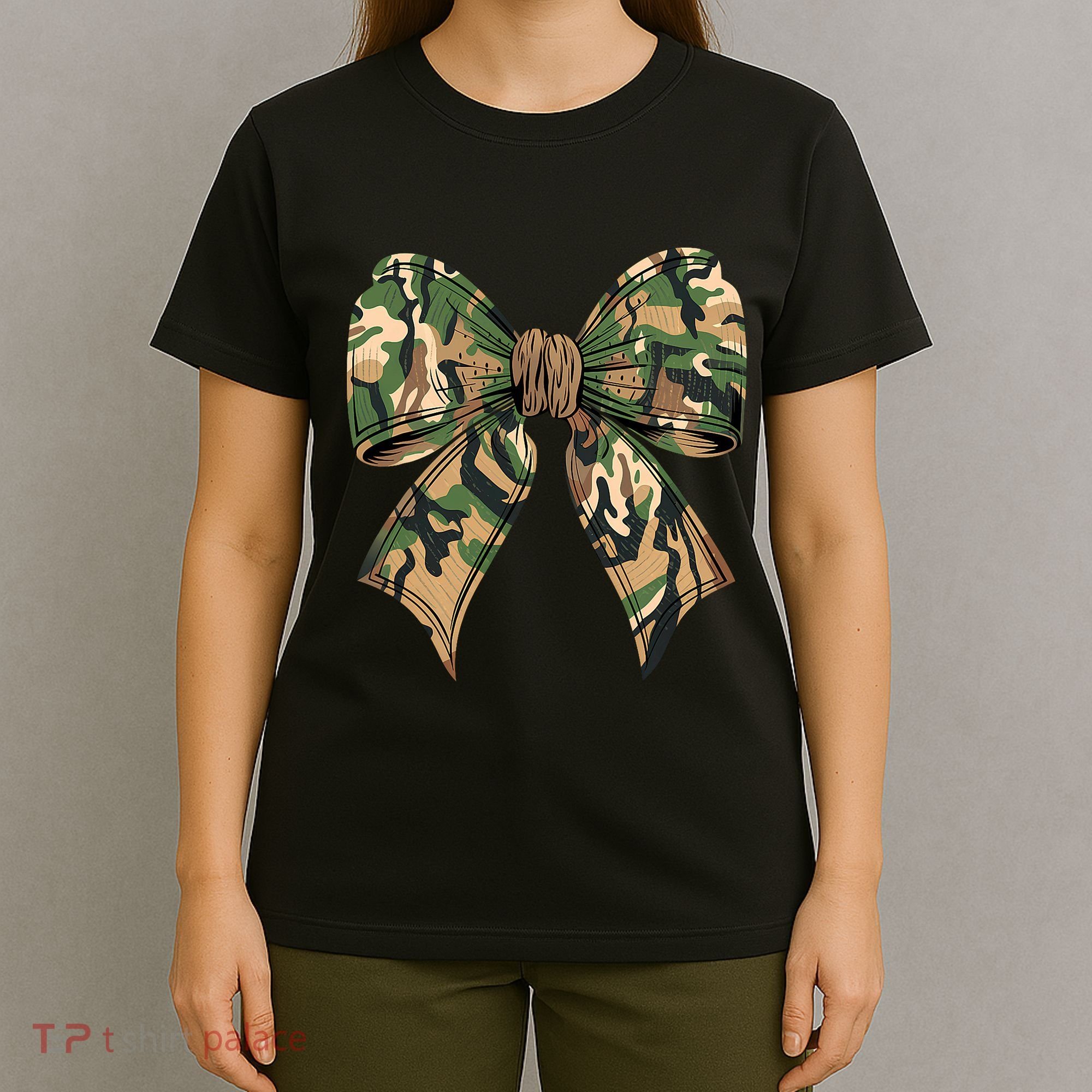 Camo Coquette Bow Hunting Camouflage Old Hunter T-Shirt