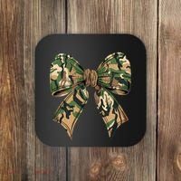 Camo Coquette Bow Hunting Camouflage Old Hunter Coaster thumb 0