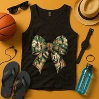 Camo Coquette Bow Hunting Camouflage Old Hunter Tank Top thumb 4