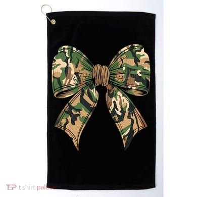 Camo Coquette Bow Hunting Camouflage Old Hunter Golf Towel