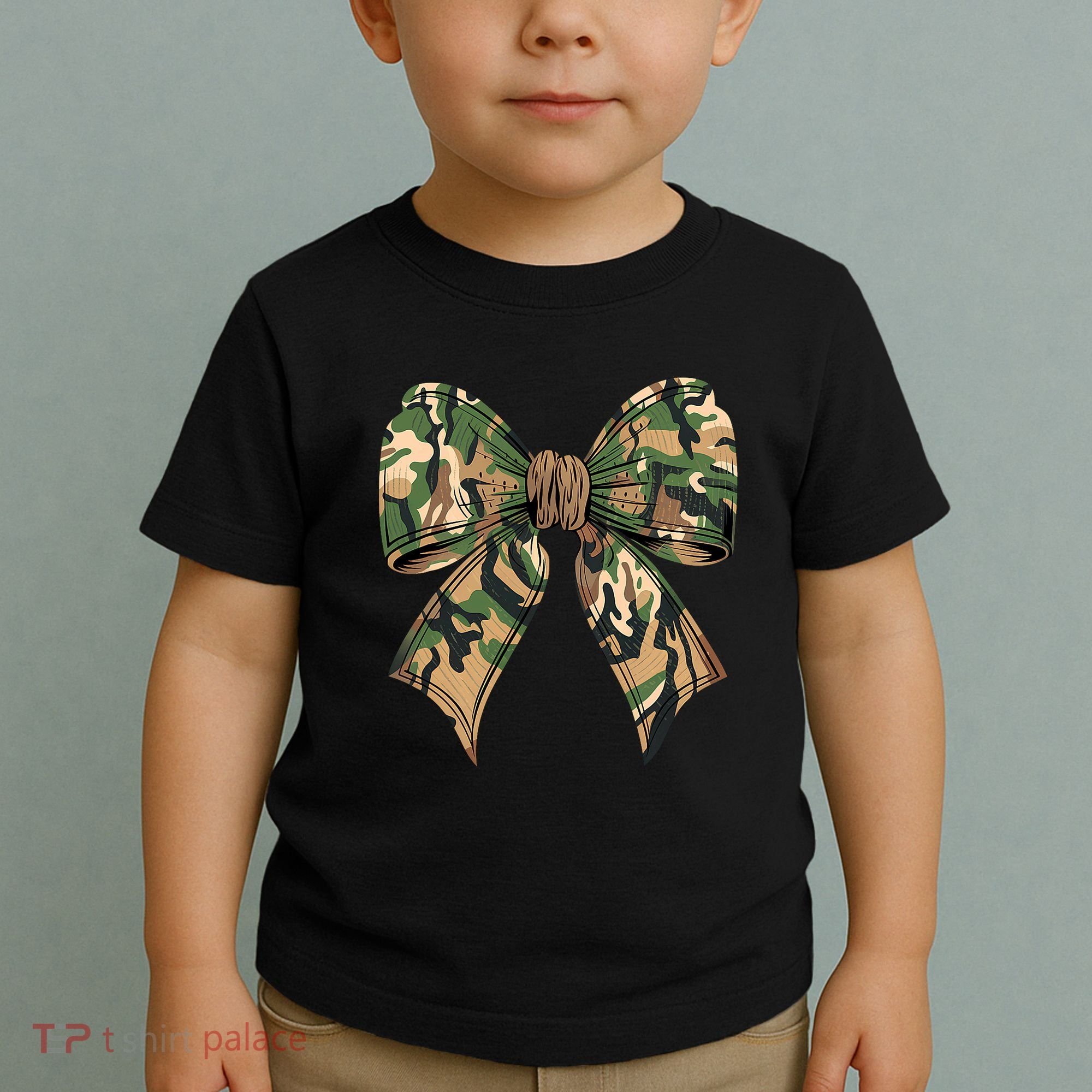 Camo Coquette Bow Hunting Camouflage Old Hunter Toddler T-Shirt