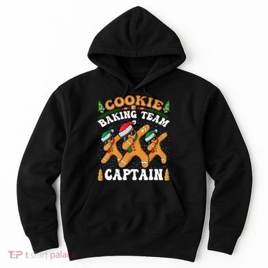 Christmas Cookie Baking Team Captain Gingerbread Apron Hoodie