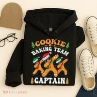 Christmas Cookie Baking Team Captain Gingerbread Apron Hoodie thumb 4
