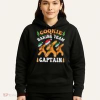 Christmas Cookie Baking Team Captain Gingerbread Apron Hoodie thumb 5