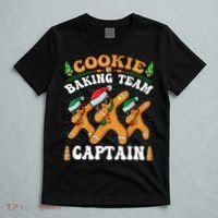 Christmas Cookie Baking Team Captain Gingerbread Apron T-Shirt thumb 5