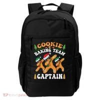 Christmas Cookie Baking Team Captain Gingerbread Apron Backpack thumb 0