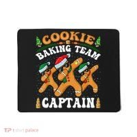 Christmas Cookie Baking Team Captain Gingerbread Apron Mousepad thumb 0