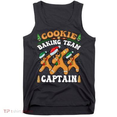 Christmas Cookie Baking Team Captain Gingerbread Apron Tank Top