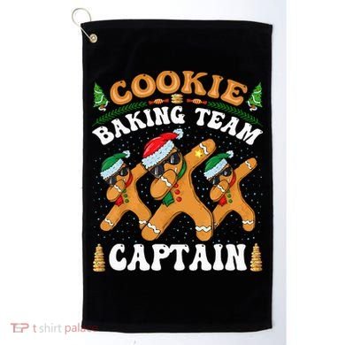 Christmas Cookie Baking Team Captain Gingerbread Apron Golf Towel