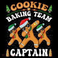 Christmas Cookie Baking Team Captain Gingerbread Apron Kids Sweatshirt thumb 2