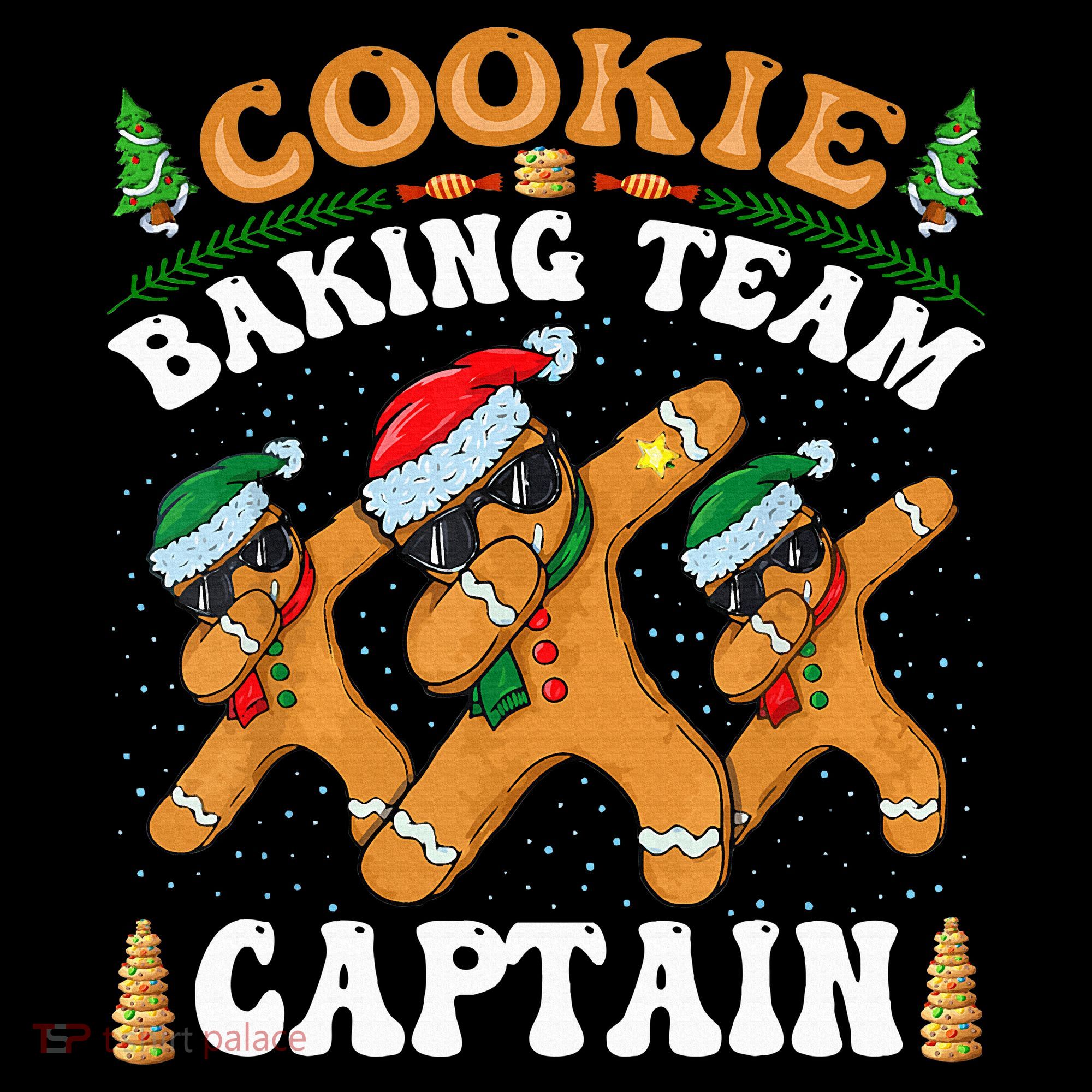 Christmas Cookie Baking Team Captain Gingerbread Apron Kids Sweatshirt