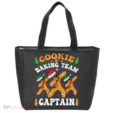 Christmas Cookie Baking Team Captain Gingerbread Apron Tote Bag