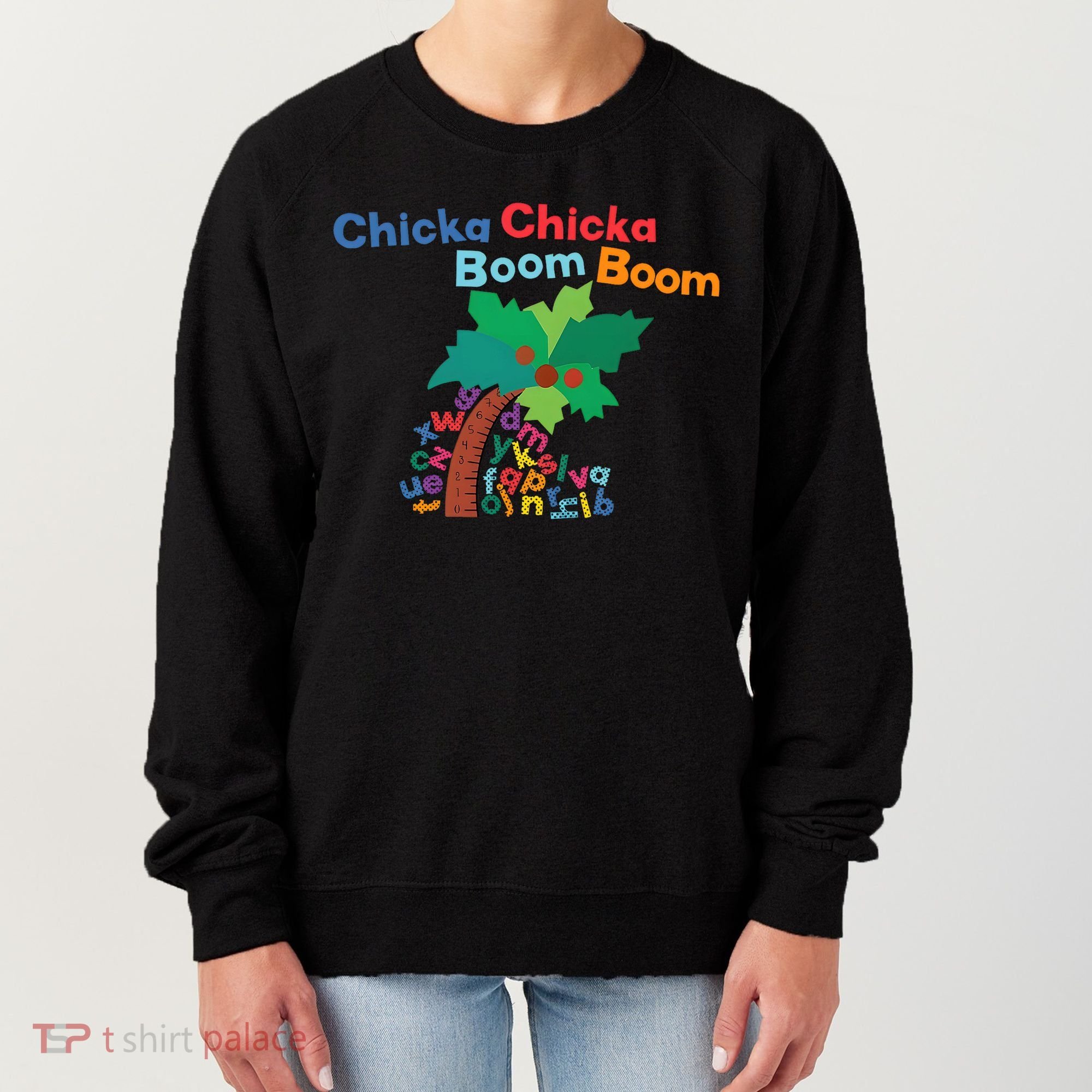 Chicka Chicka Boom Boom Costume Halloween Decorations Gifts Women's Sweatshirt