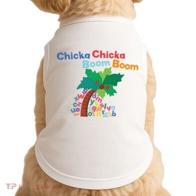 Chicka Chicka Boom Boom Costume Halloween Decorations Gifts Doggie Tank
