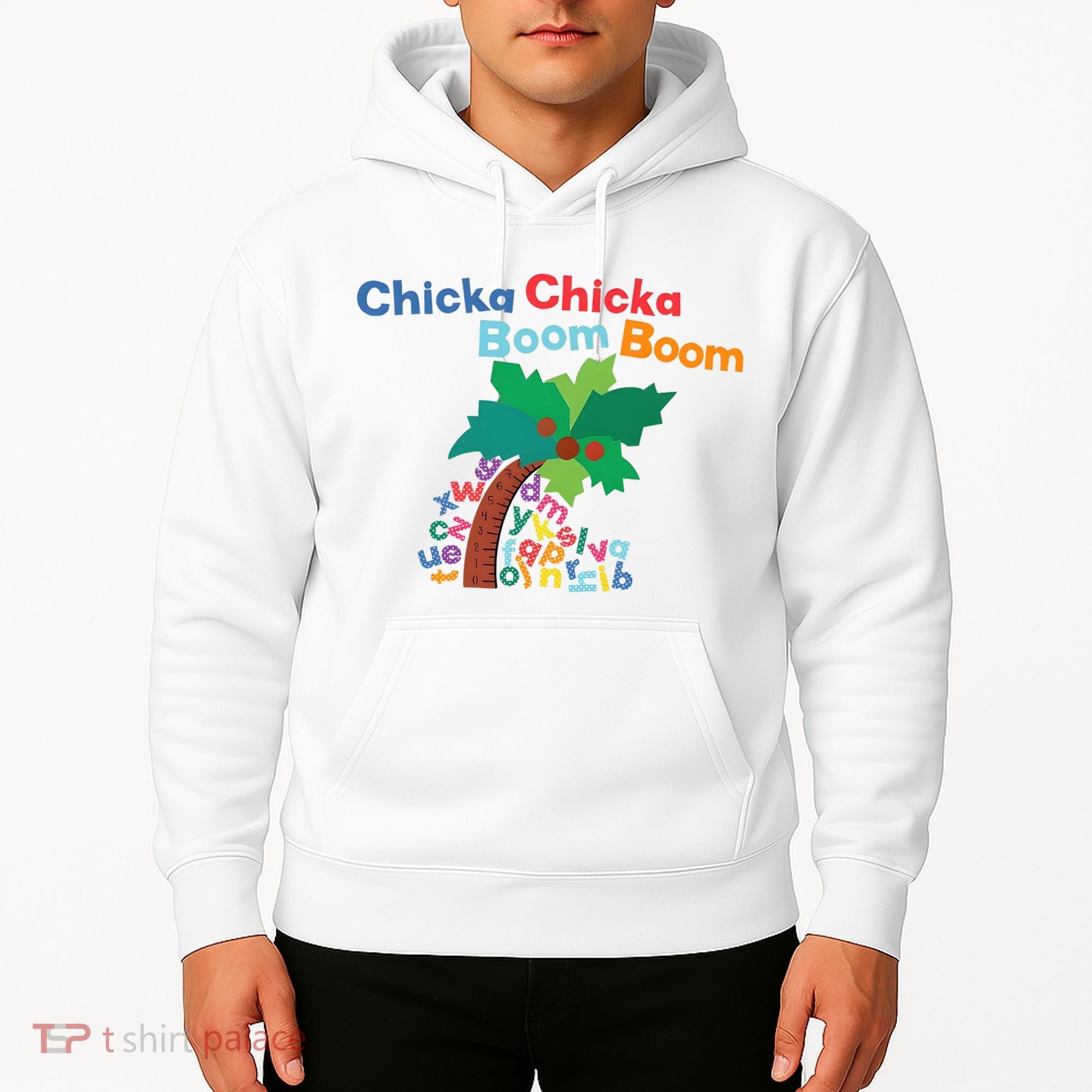 Chicka Chicka Boom Boom Costume Halloween Decorations Gifts Hoodie