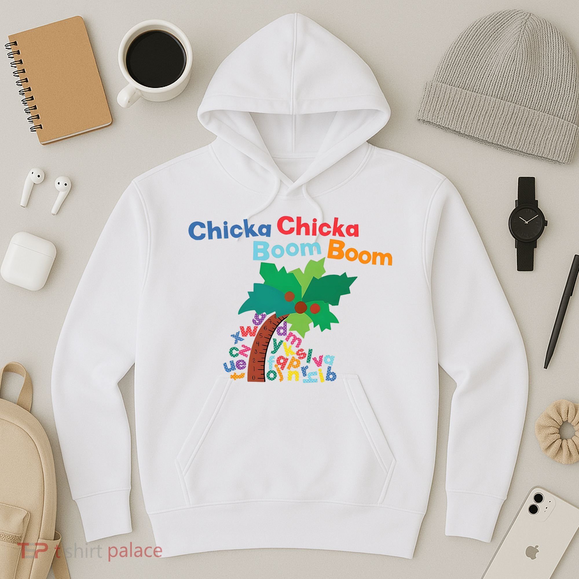Chicka Chicka Boom Boom Costume Halloween Decorations Gifts Hoodie
