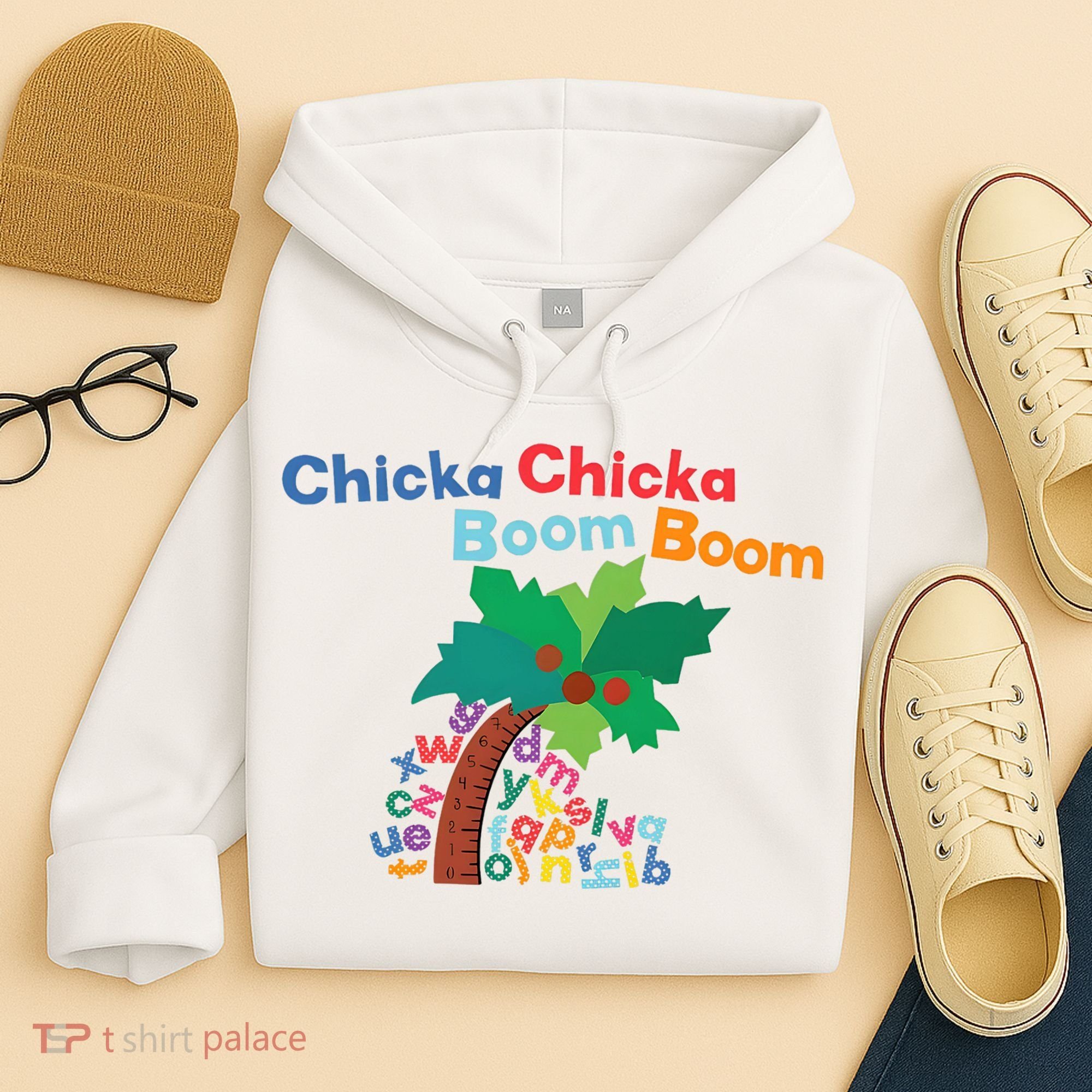 Chicka Chicka Boom Boom Costume Halloween Decorations Gifts Hoodie