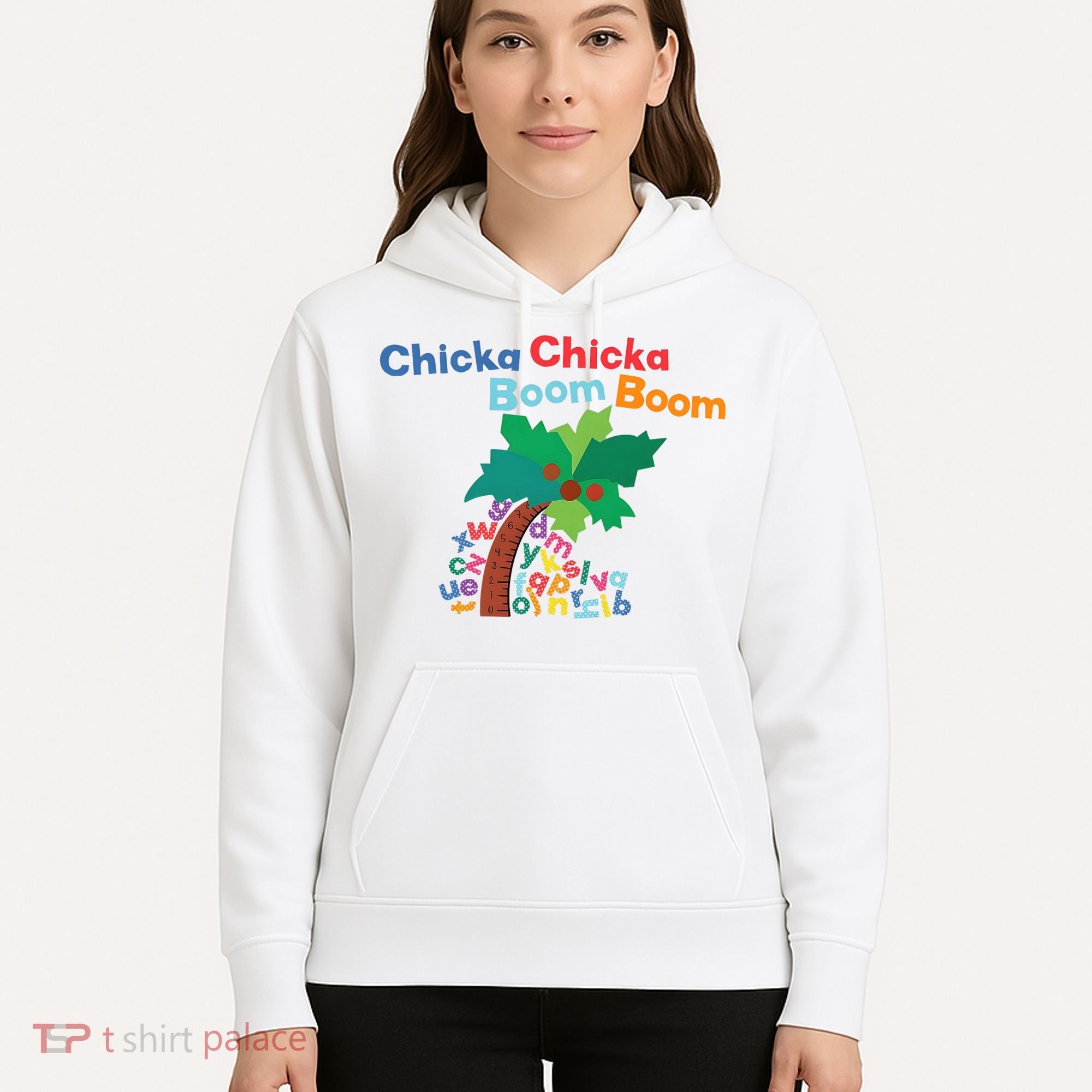 Chicka Chicka Boom Boom Costume Halloween Decorations Gifts Hoodie