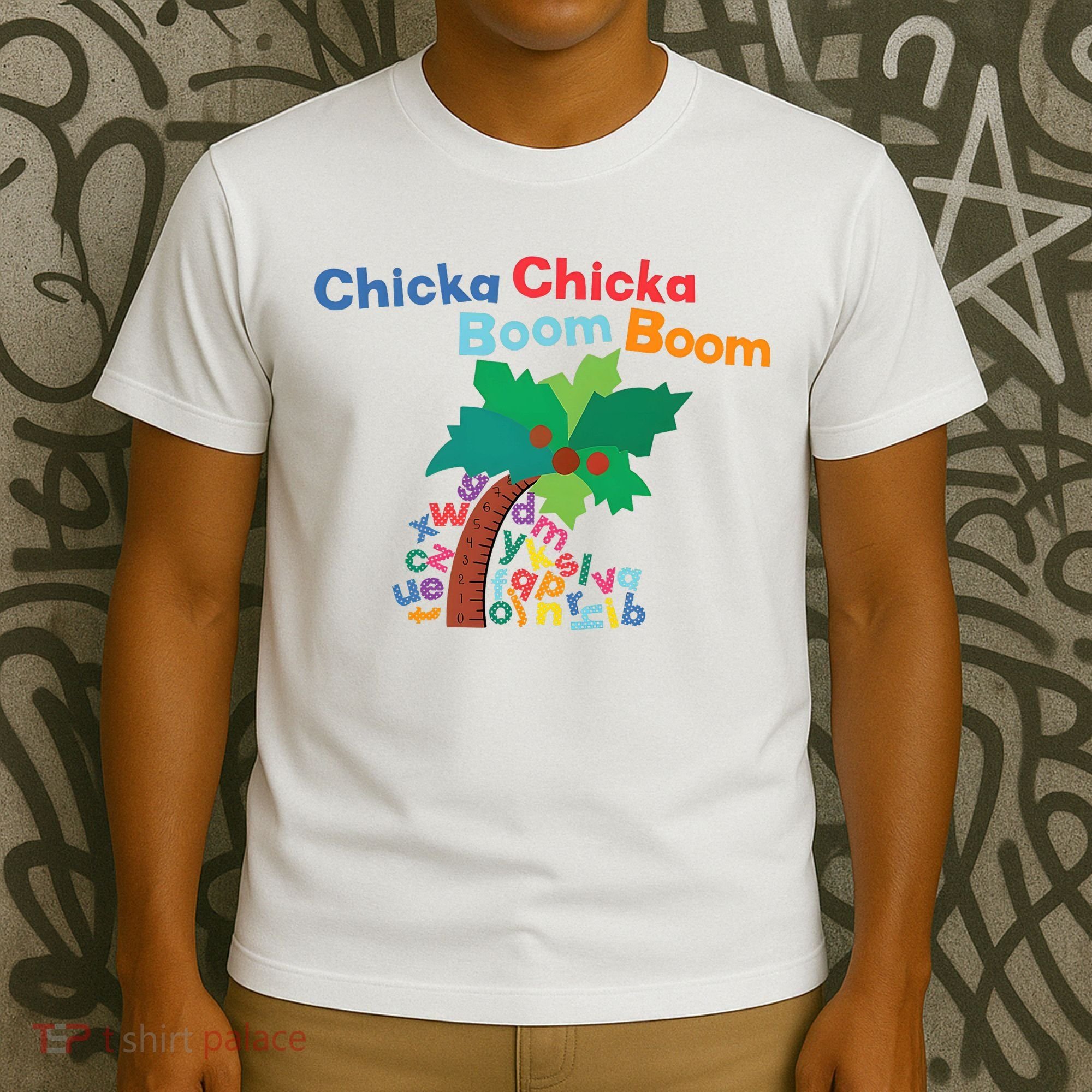 Chicka Chicka Boom Boom Costume Halloween Decorations Gifts T-Shirt