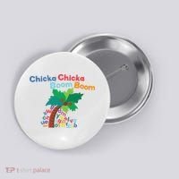 Chicka Chicka Boom Boom Costume Halloween Decorations Gifts Button thumb 0