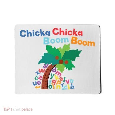 Chicka Chicka Boom Boom Costume Halloween Decorations Gifts Mousepad