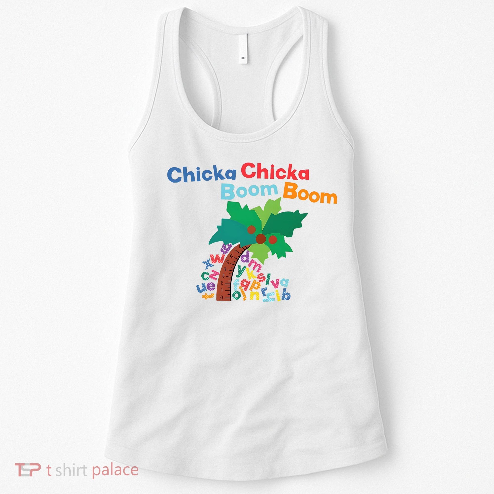 Chicka Chicka Boom Boom Costume Halloween Decorations Gifts Women's Tank Top