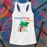 Chicka Chicka Boom Boom Costume Halloween Decorations Gifts Women's Tank Top thumb 3