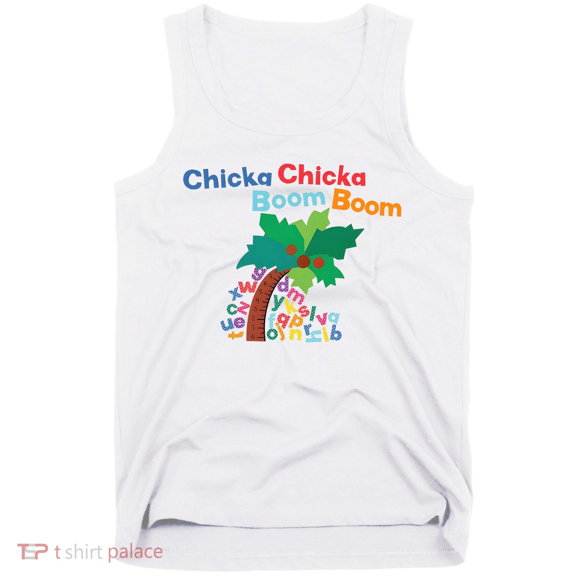 Chicka Chicka Boom Boom Costume Halloween Decorations Gifts Tank Top
