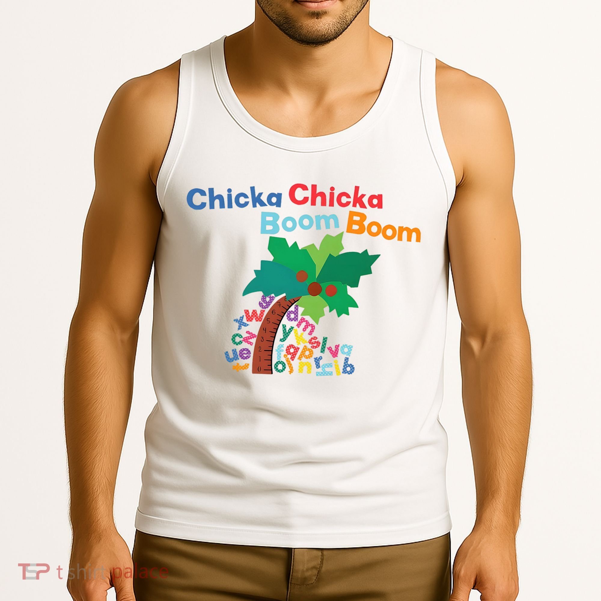 Chicka Chicka Boom Boom Costume Halloween Decorations Gifts Tank Top