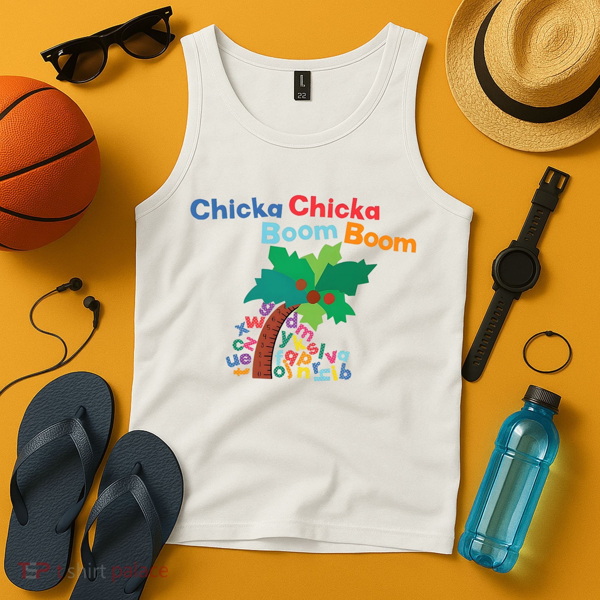 Chicka Chicka Boom Boom Costume Halloween Decorations Gifts Tank Top