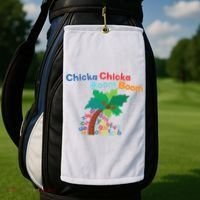 Chicka Chicka Boom Boom Costume Halloween Decorations Gifts Golf Towel thumb 2