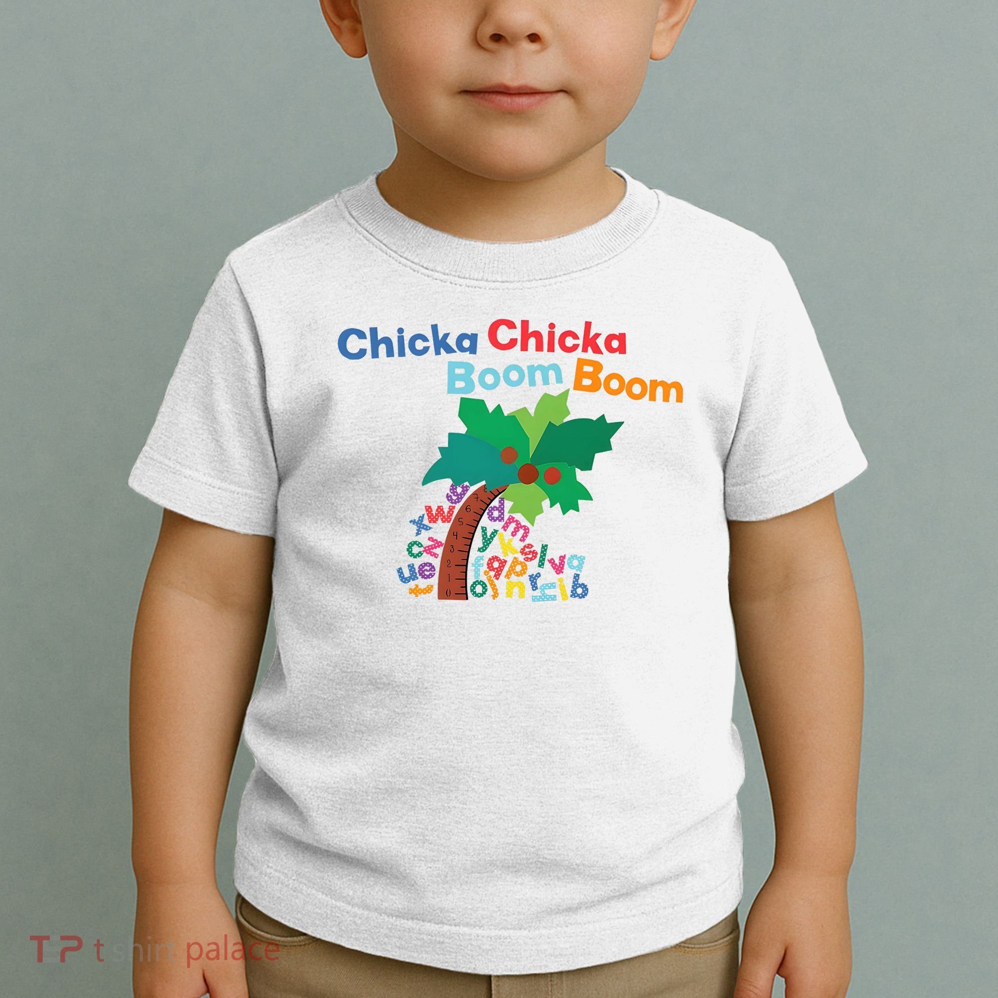 Chicka Chicka Boom Boom Costume Halloween Decorations Gifts Toddler T-Shirt