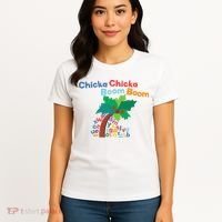 Chicka Chicka Boom Boom Costume Halloween Decorations Gifts Women's T-Shirt thumb 4