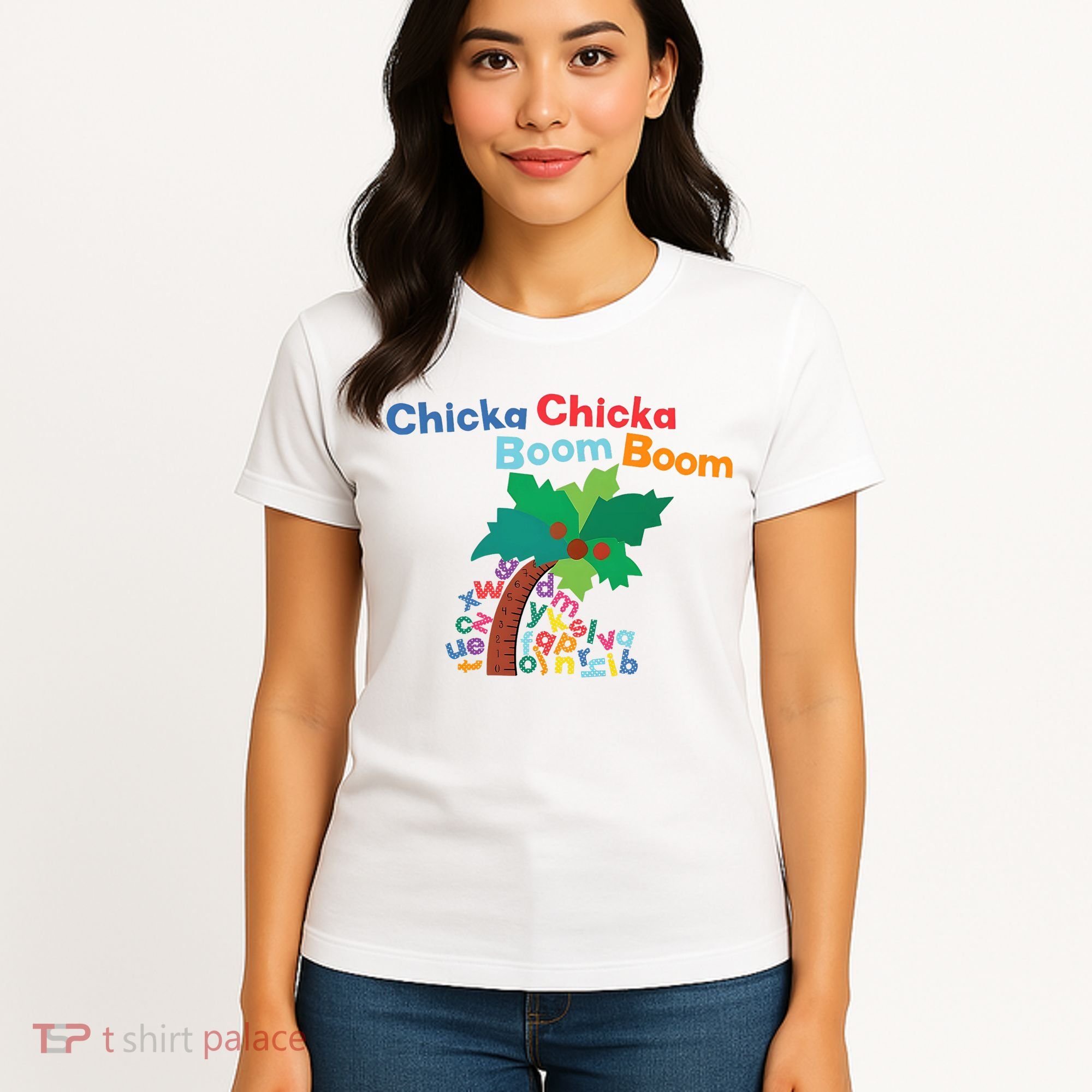 Chicka Chicka Boom Boom Costume Halloween Decorations Gifts Women's T-Shirt